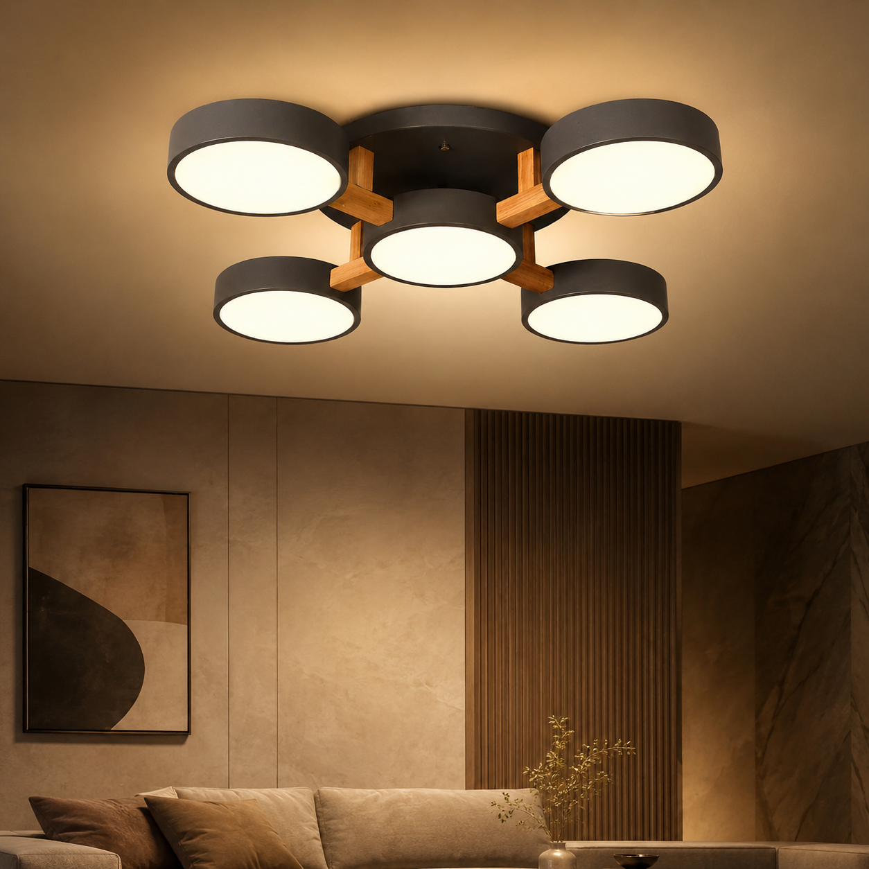 Nordic Acrylic Cluster Ceiling Light for Indoor Use | Evoria