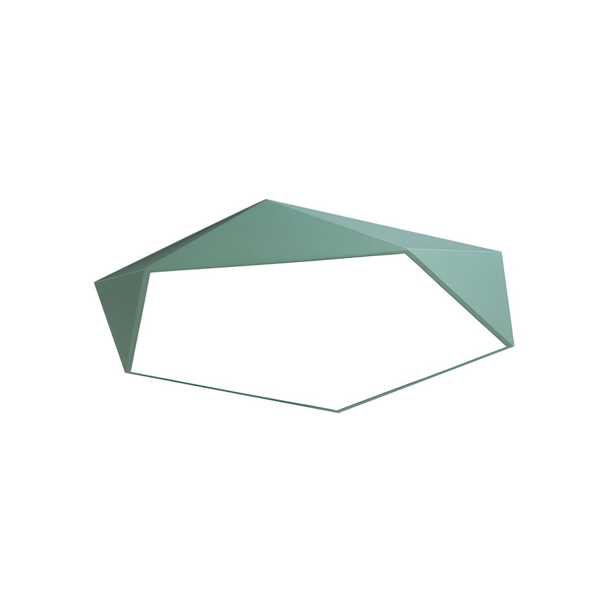 Nordic Acrylic LED Flush Mount Ceiling Light Fixture | Lumivra