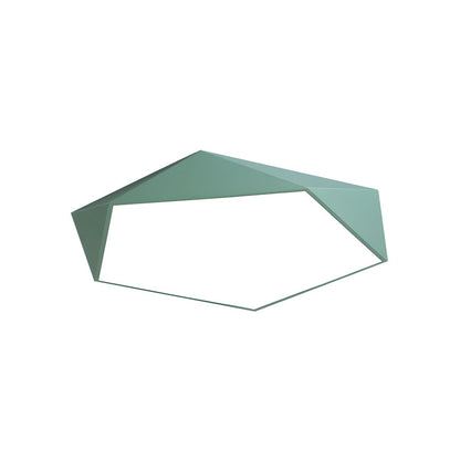 Nordic Acrylic LED Flush Mount Ceiling Light Fixture | Lumivra