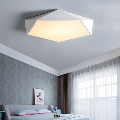 Nordic Acrylic LED Flush Mount Ceiling Light Fixture | Lumivra
