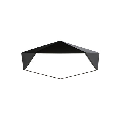 Nordic Acrylic LED Flush Mount Ceiling Light Fixture | Lumivra