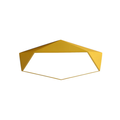 Nordic Acrylic LED Flush Mount Ceiling Light Fixture | Lumivra