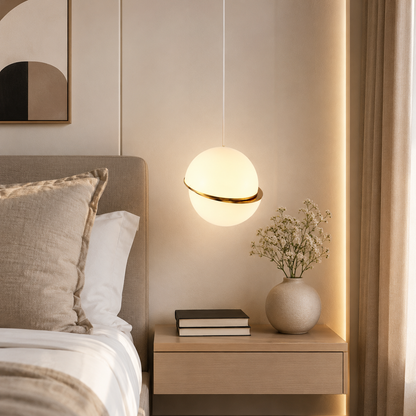 Nordic Acrylic Sphere Pendant Light for Dining Areas | Quorexa
