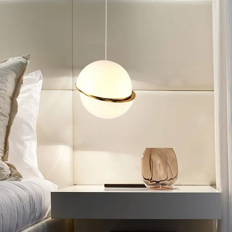 Nordic Acrylic Sphere Pendant Light for Dining Areas | Quorexa