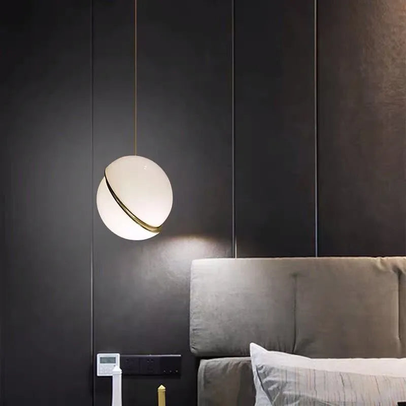 Nordic Acrylic Sphere Pendant Light for Dining Areas | Quorexa