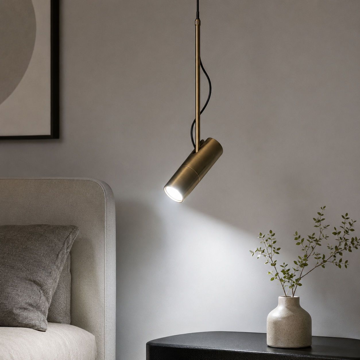 Nordic Aluminium LED Spotlight Pendant Light Ceiling Lamp | Merqula