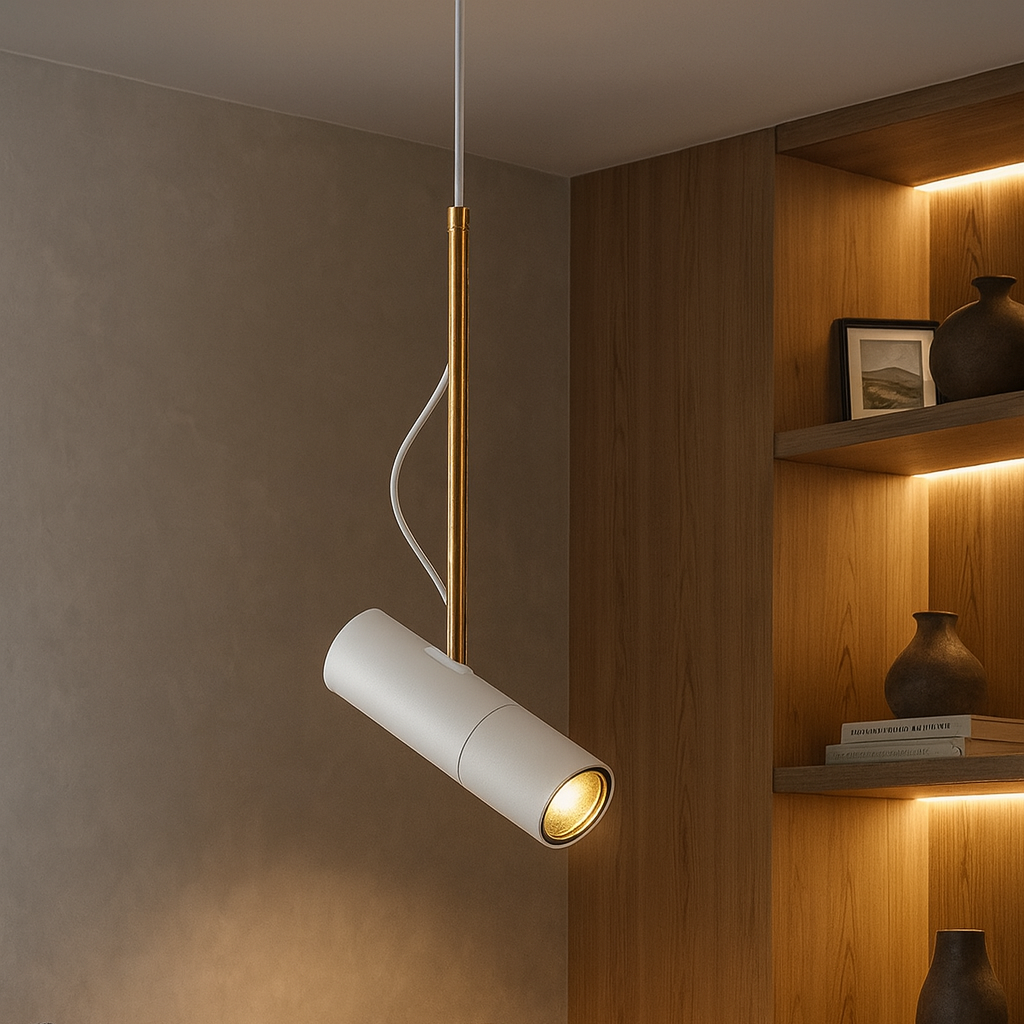 Nordic Aluminium LED Spotlight Pendant Light Ceiling Lamp | Merqula