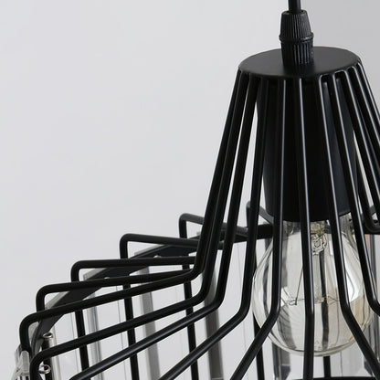 Nordic Black Crystal Pendant Light for Modern Interiors | Avelique