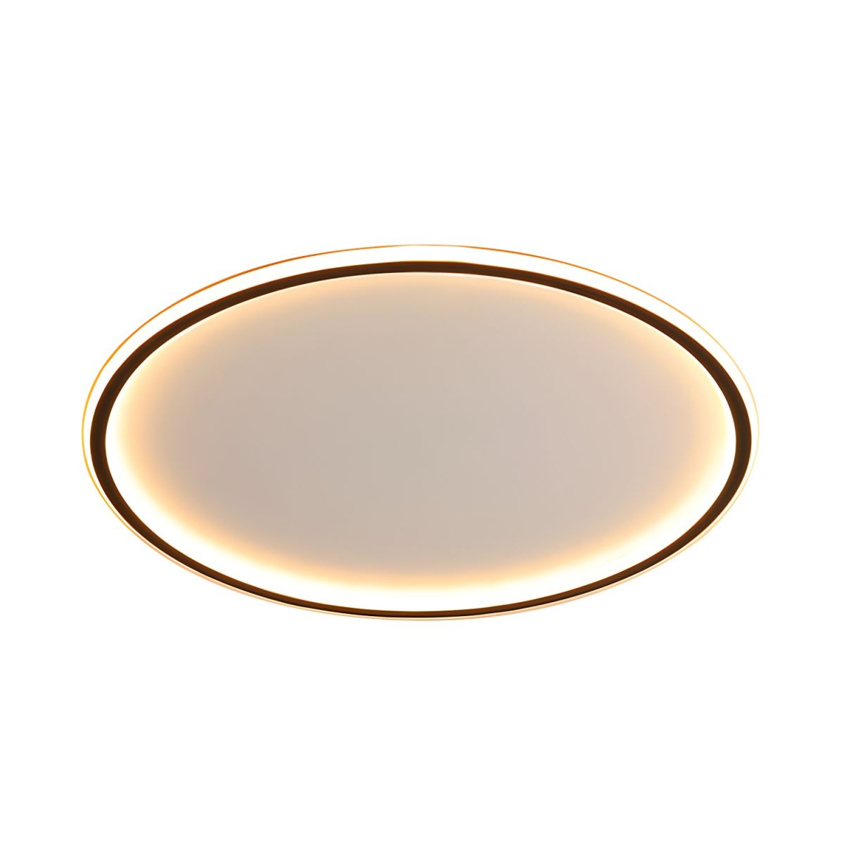 Dimmable Nordic LED Black Flush Mount Ceiling Light | Nolvix