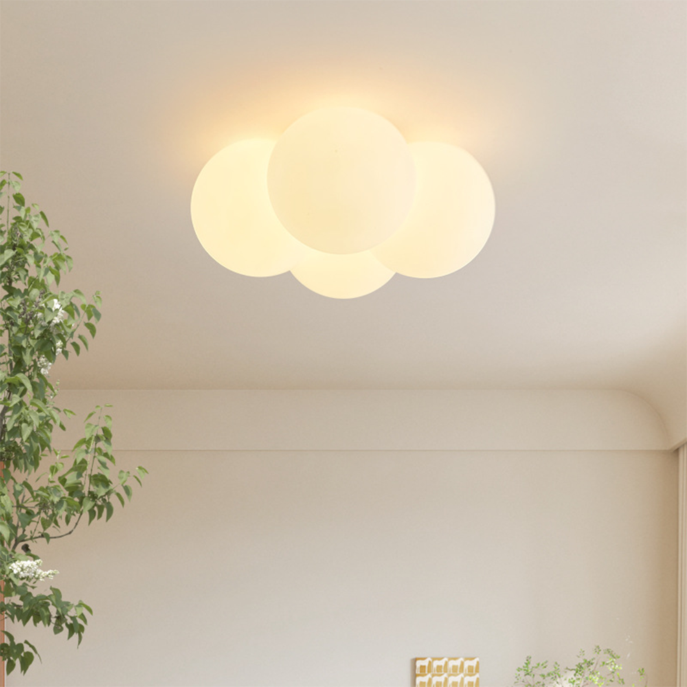 Nordic Cloud Ceiling Light LED Fixture Three Modes | Norivoa
