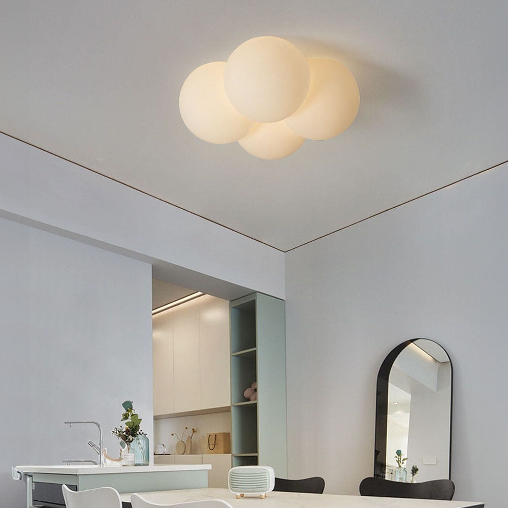 Nordic Cloud Ceiling Light LED Fixture Three Modes | Norivoa