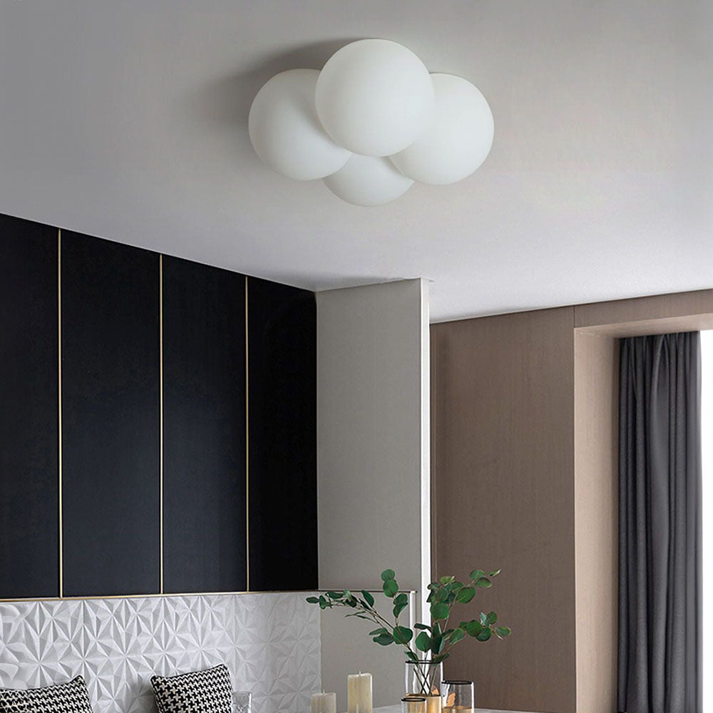 Nordic Cloud Ceiling Light LED Fixture Three Modes | Norivoa