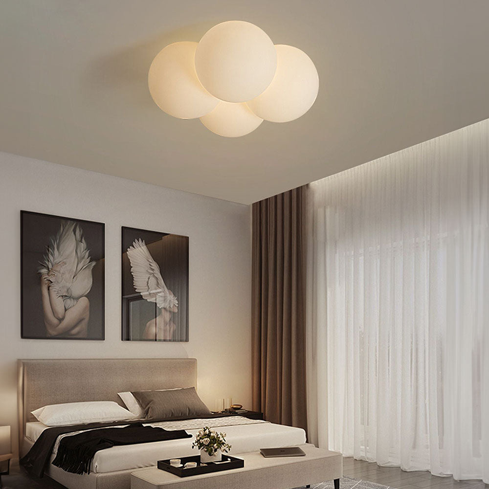 Nordic Cloud Ceiling Light LED Fixture Three Modes | Norivoa