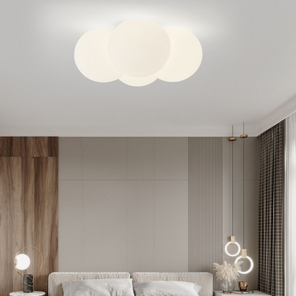 Nordic Cloud Ceiling Light LED Fixture Three Modes | Norivoa