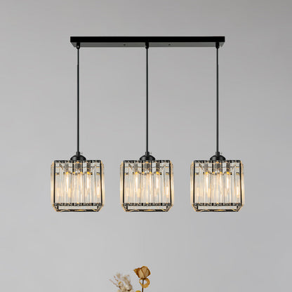 Nordic Crystal Multi Head Pendant Light for Dining Areas | Quorixa