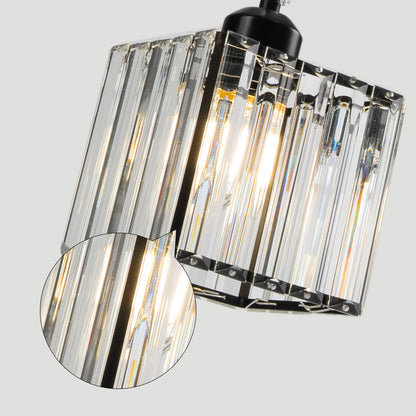 Nordic Crystal Multi Head Pendant Light for Dining Areas | Quorixa