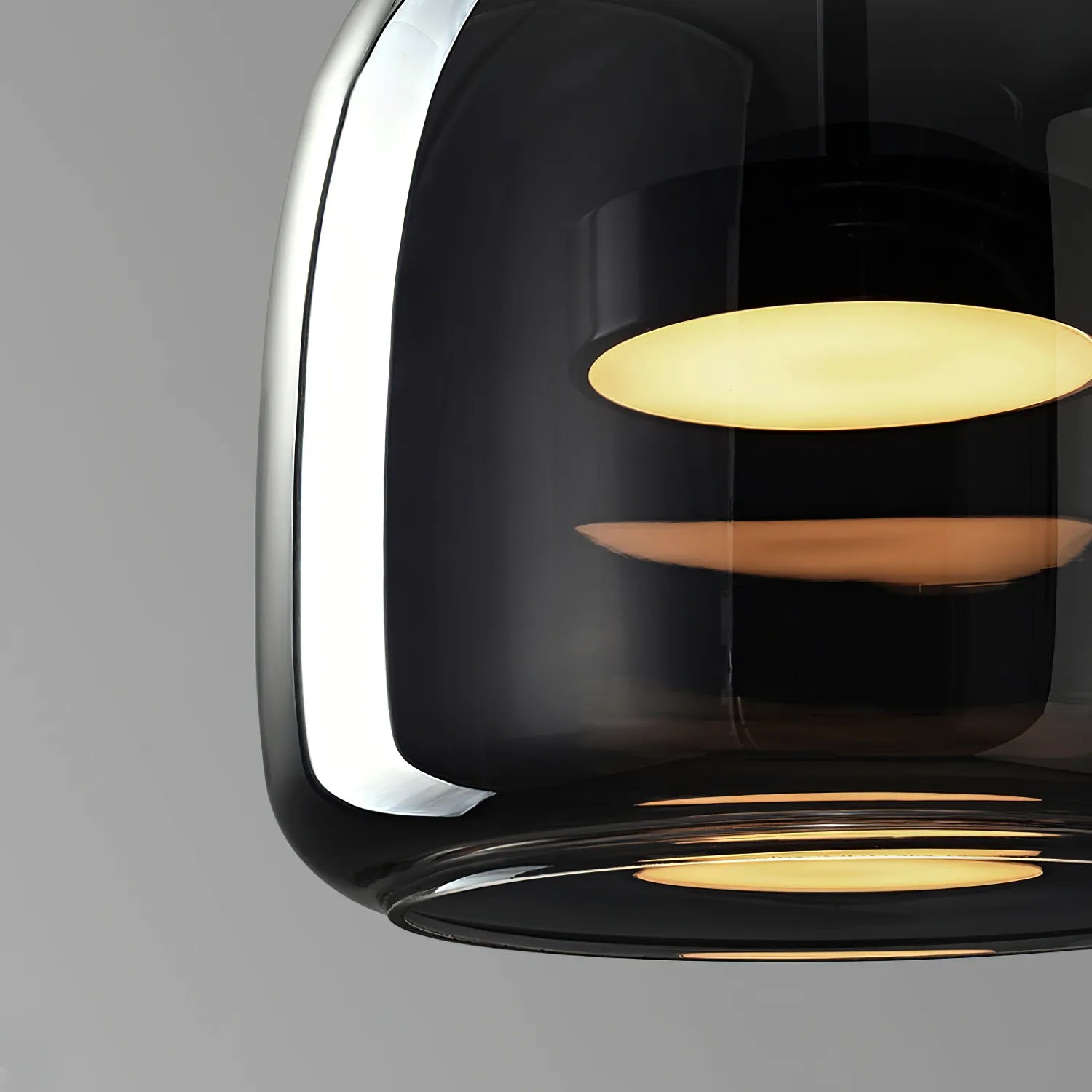 Nordic Glass Bowl Pendant Light with LED Source | Veltron