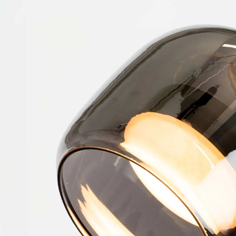 Nordic Glass Bowl Pendant Light with LED Source | Veltron