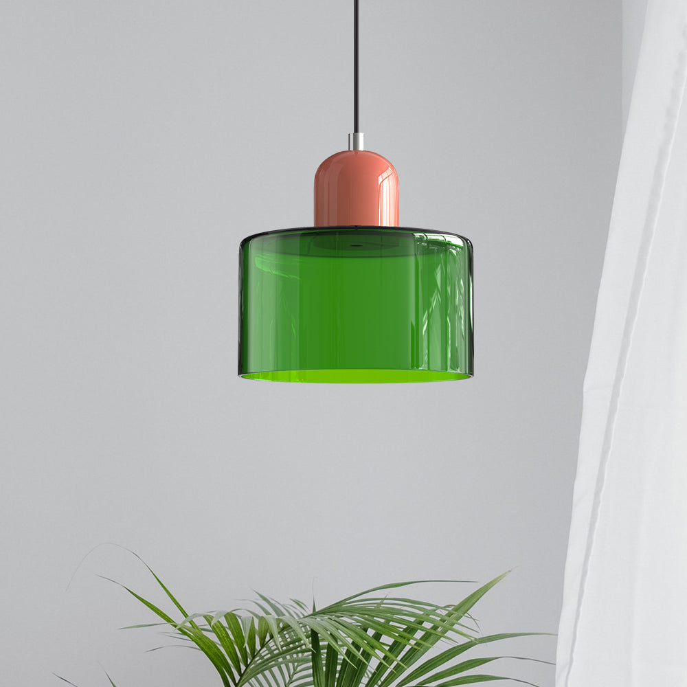 Nordic Glass Globe Pendant Light Industrial Style | Virelia