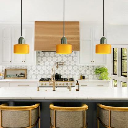 Nordic Glass Globe Pendant Light Industrial Style | Virelia