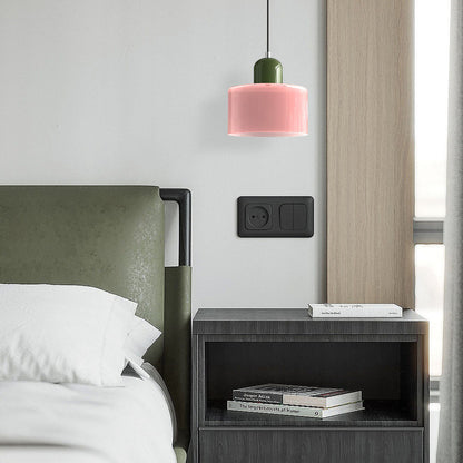 Nordic Glass Globe Pendant Light Industrial Style | Virelia