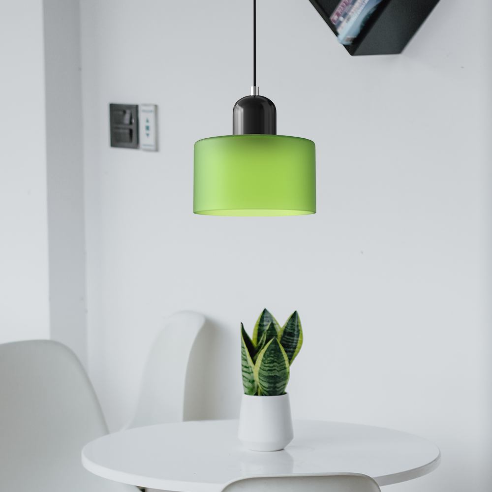Nordic Glass Globe Pendant Light Industrial Style | Virelia