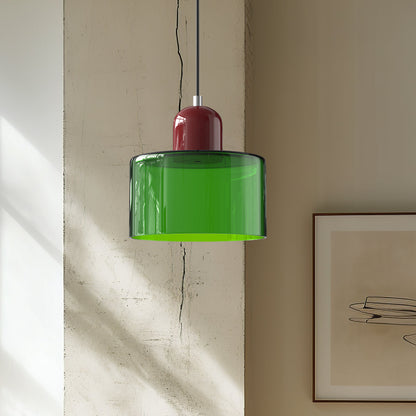 Nordic Glass Globe Pendant Light Industrial Style | Virelia
