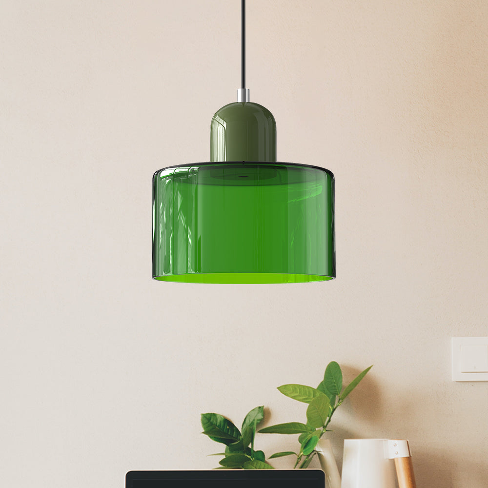 Nordic Glass Globe Pendant Light Industrial Style | Virelia