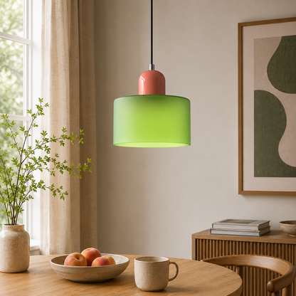 Nordic Glass Globe Pendant Light Industrial Style | Virelia