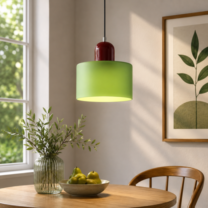 Nordic Glass Globe Pendant Light Industrial Style | Virelia