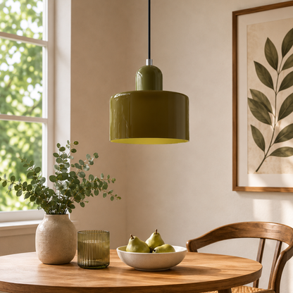 Nordic Glass Globe Pendant Light Industrial Style | Virelia