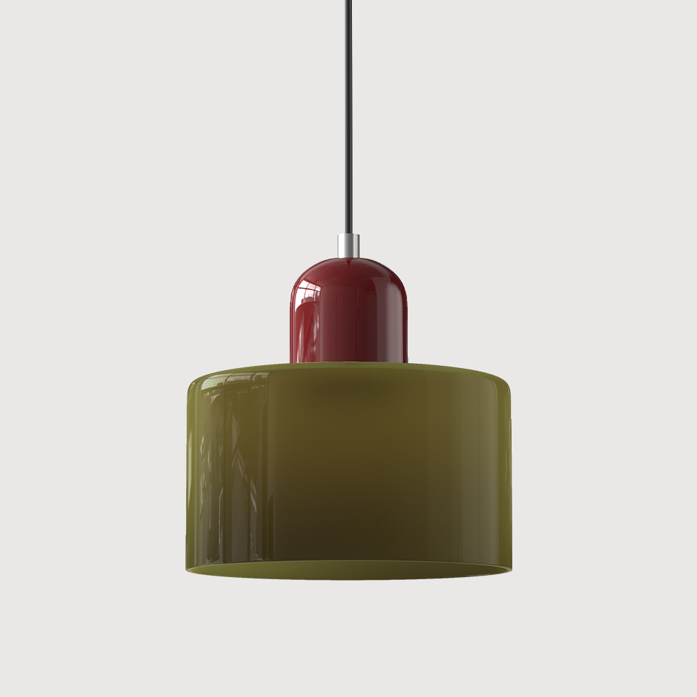 Nordic Glass Globe Pendant Light Industrial Style | Virelia