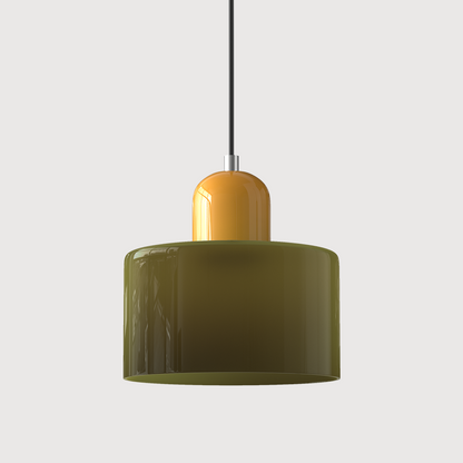Nordic Glass Globe Pendant Light Industrial Style | Virelia