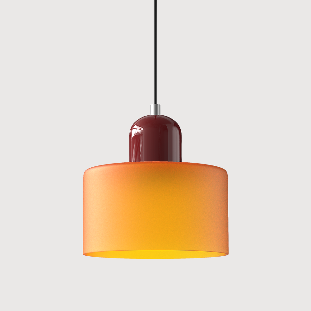 Nordic Glass Globe Pendant Light Industrial Style | Virelia