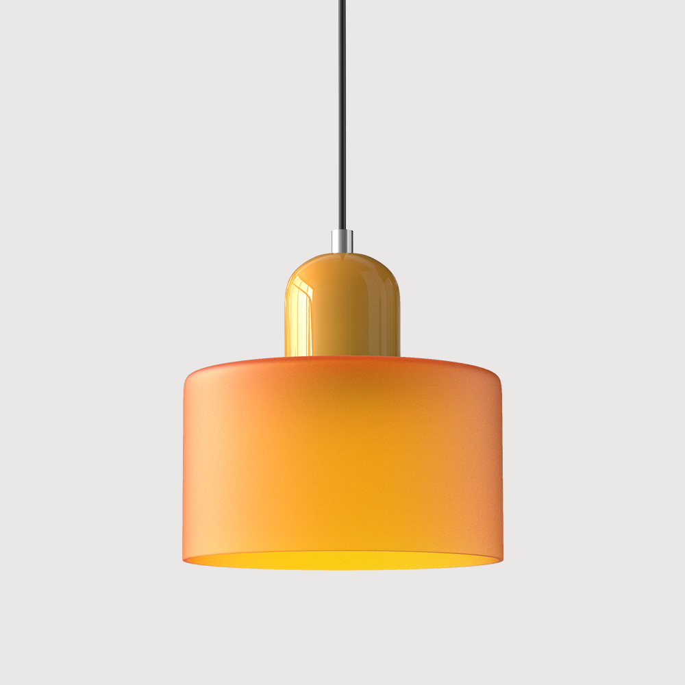 Nordic Glass Globe Pendant Light Industrial Style | Virelia