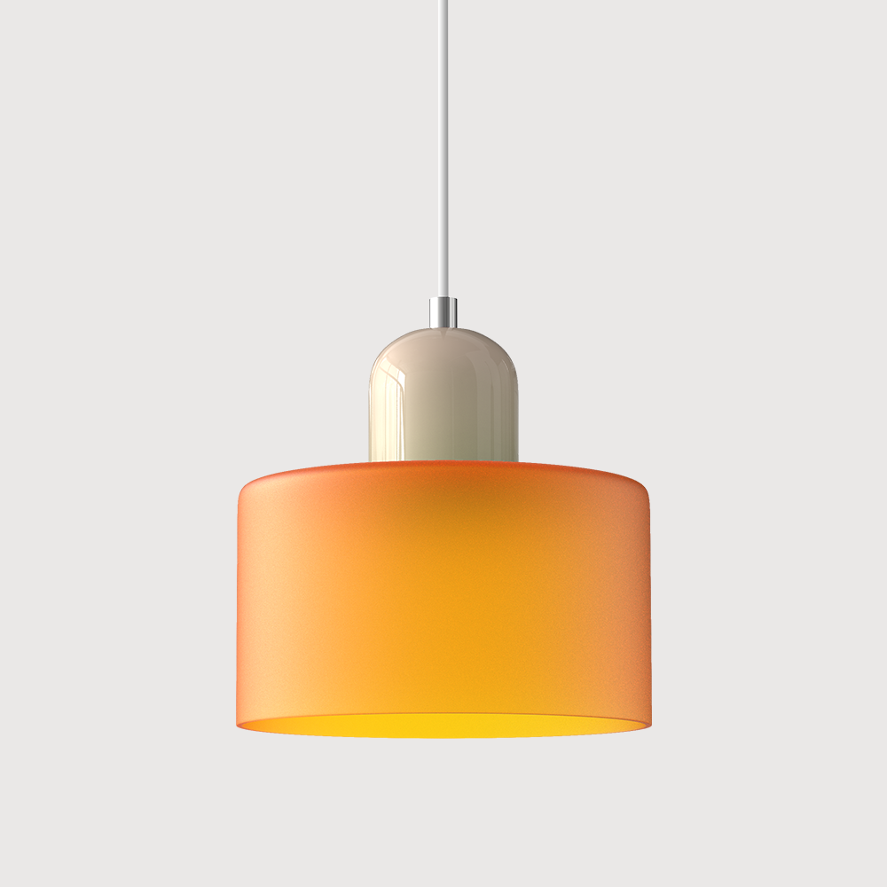 Nordic Glass Globe Pendant Light Industrial Style | Virelia