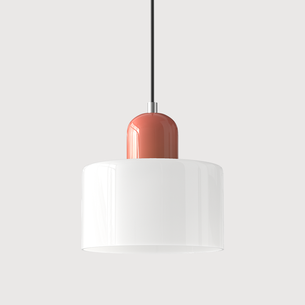 Nordic Glass Globe Pendant Light Industrial Style | Virelia
