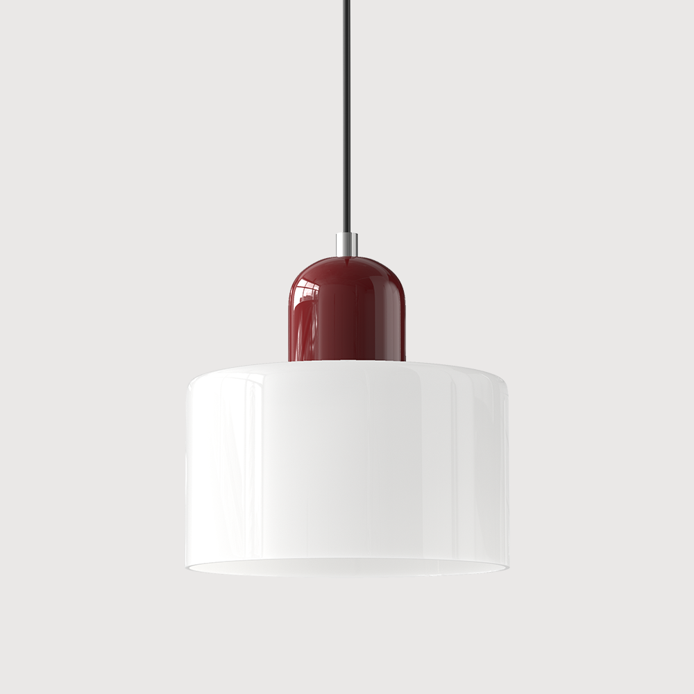 Nordic Glass Globe Pendant Light Industrial Style | Virelia
