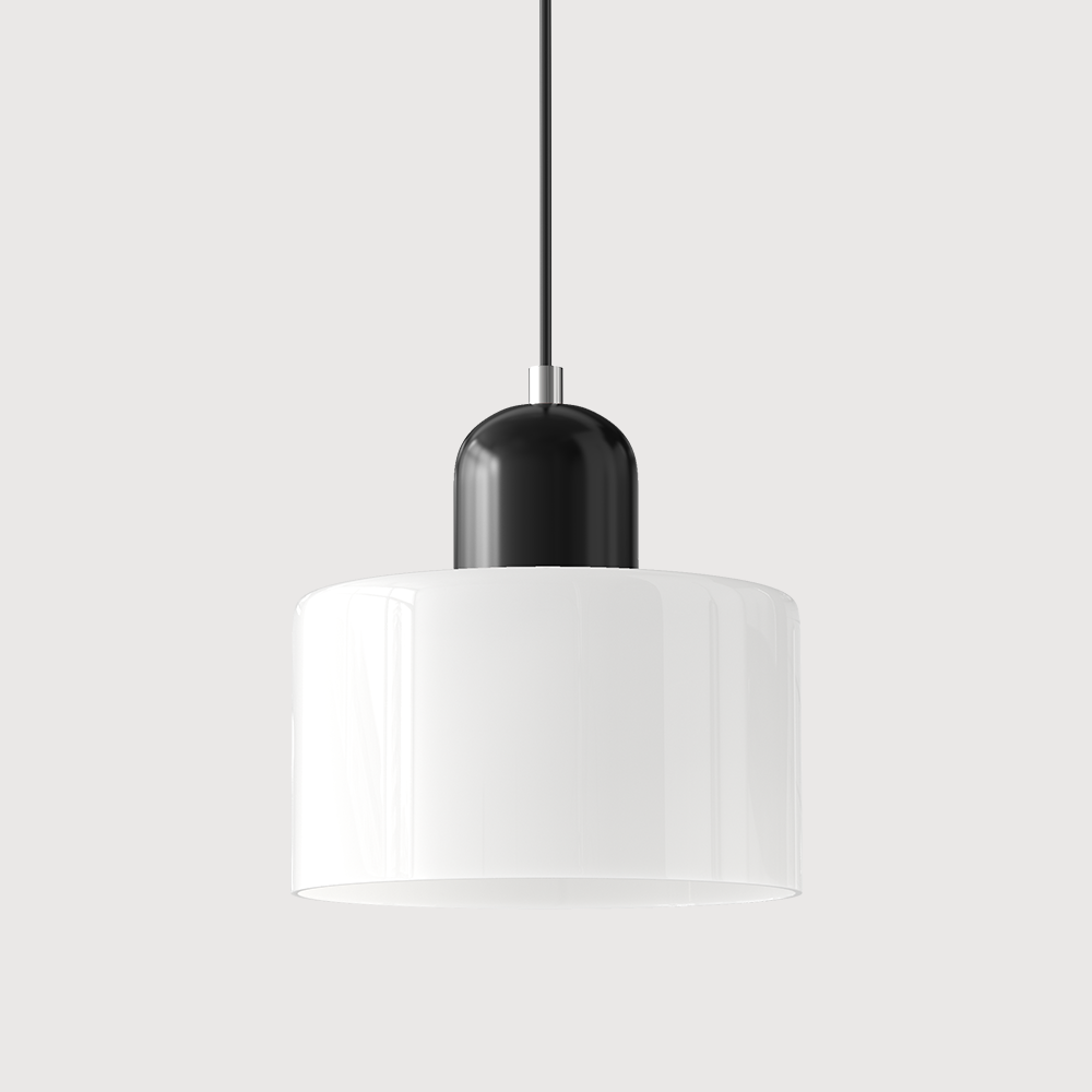 Nordic Glass Globe Pendant Light Industrial Style | Virelia