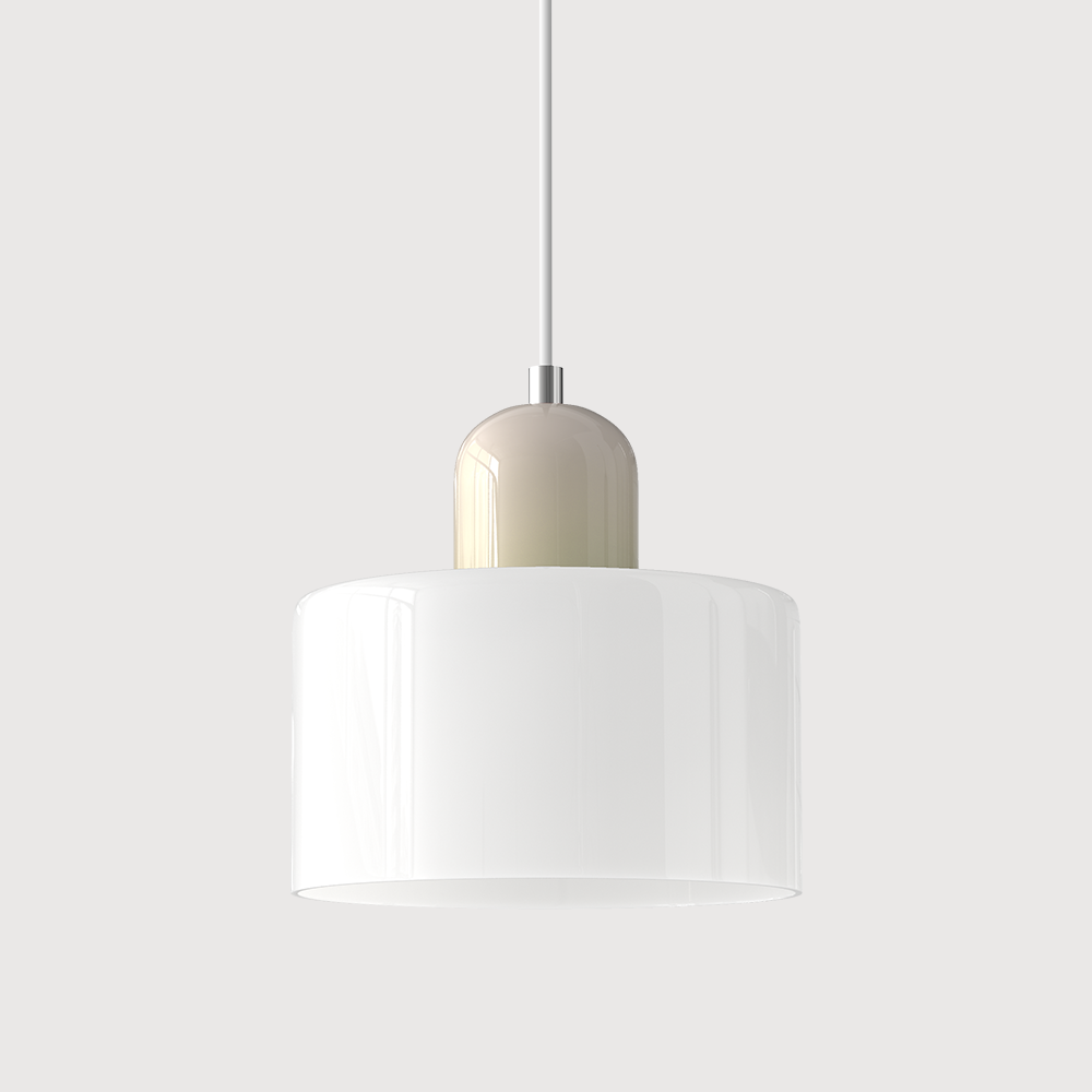 Nordic Glass Globe Pendant Light Industrial Style | Virelia