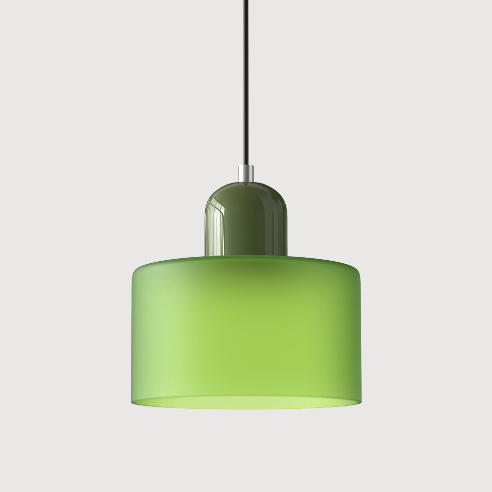 Nordic Glass Globe Pendant Light Industrial Style | Virelia