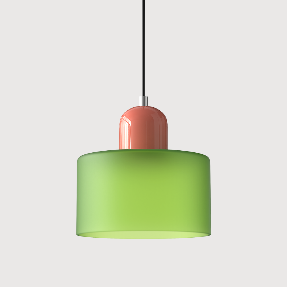 Nordic Glass Globe Pendant Light Industrial Style | Virelia