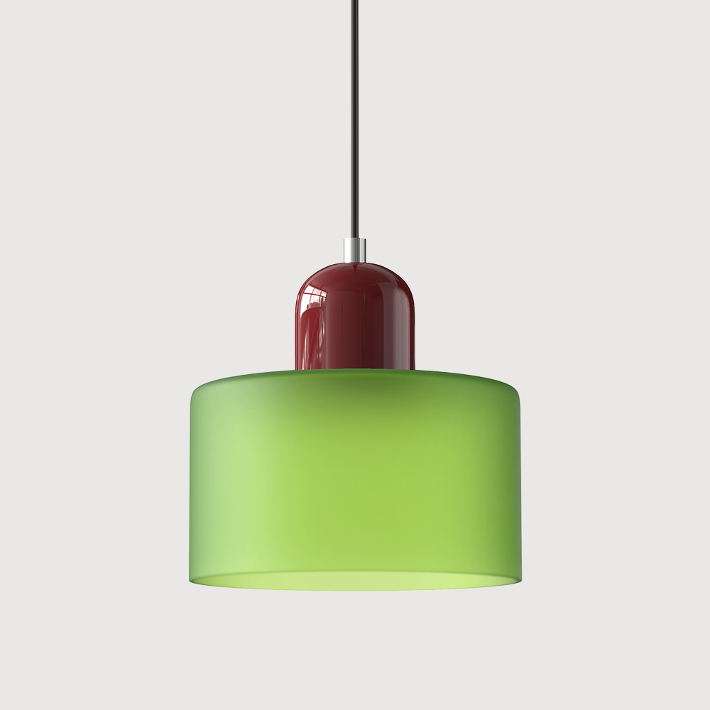 Nordic Glass Globe Pendant Light Industrial Style | Virelia