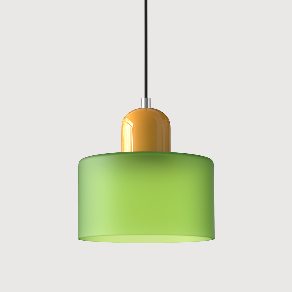 Nordic Glass Globe Pendant Light Industrial Style | Virelia