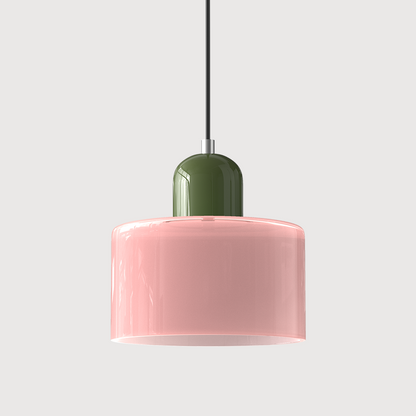 Nordic Glass Globe Pendant Light Industrial Style | Virelia