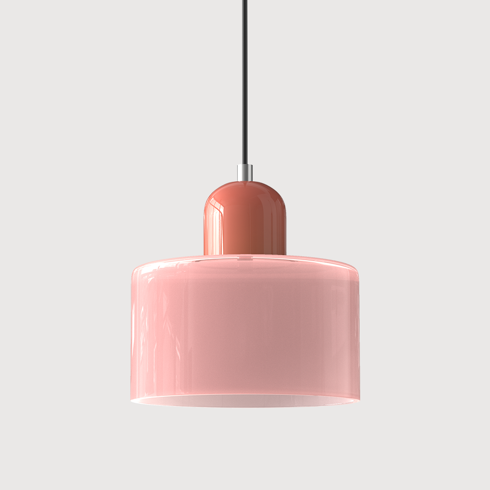 Nordic Glass Globe Pendant Light Industrial Style | Virelia