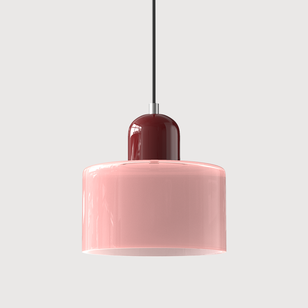 Nordic Glass Globe Pendant Light Industrial Style | Virelia