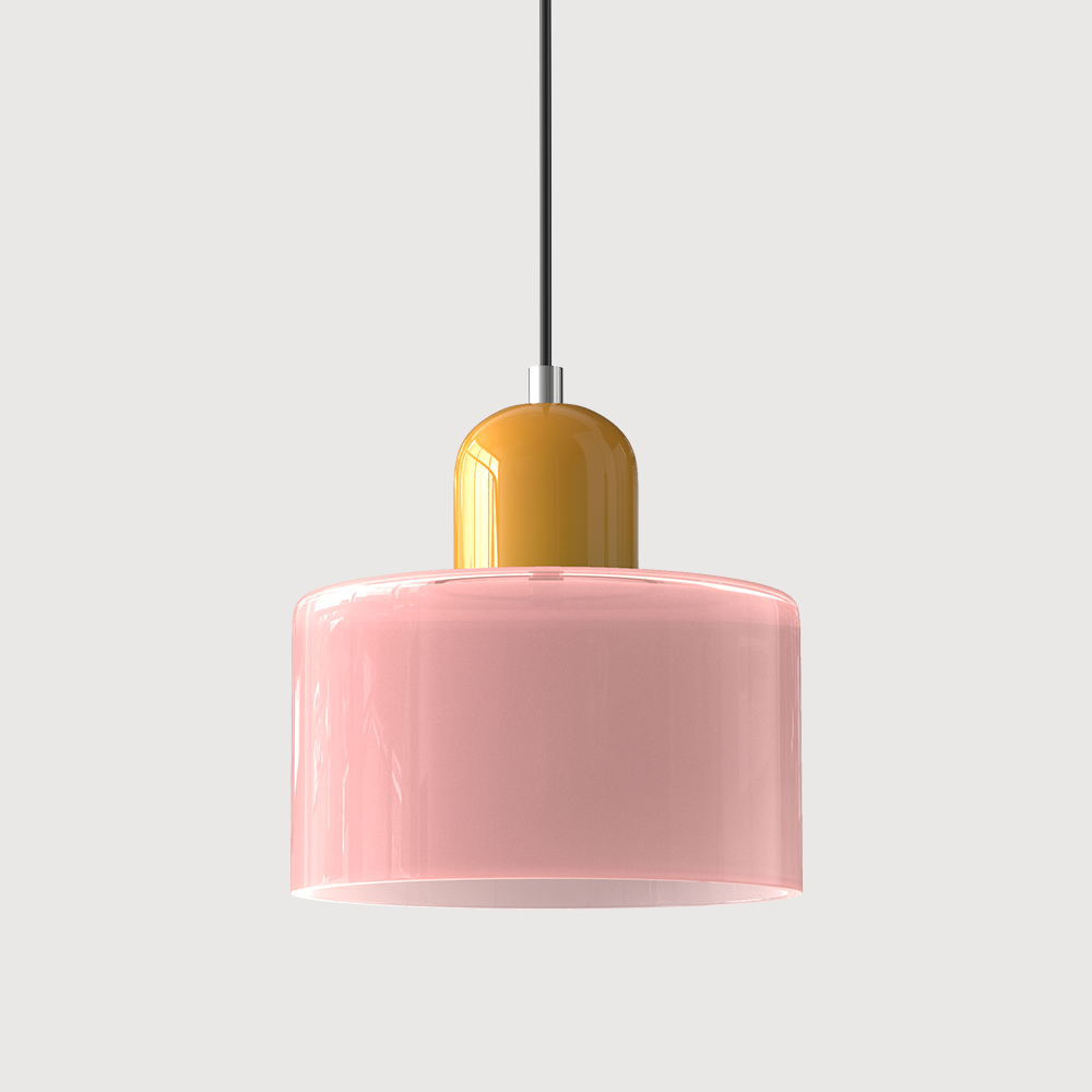 Nordic Glass Globe Pendant Light Industrial Style | Virelia