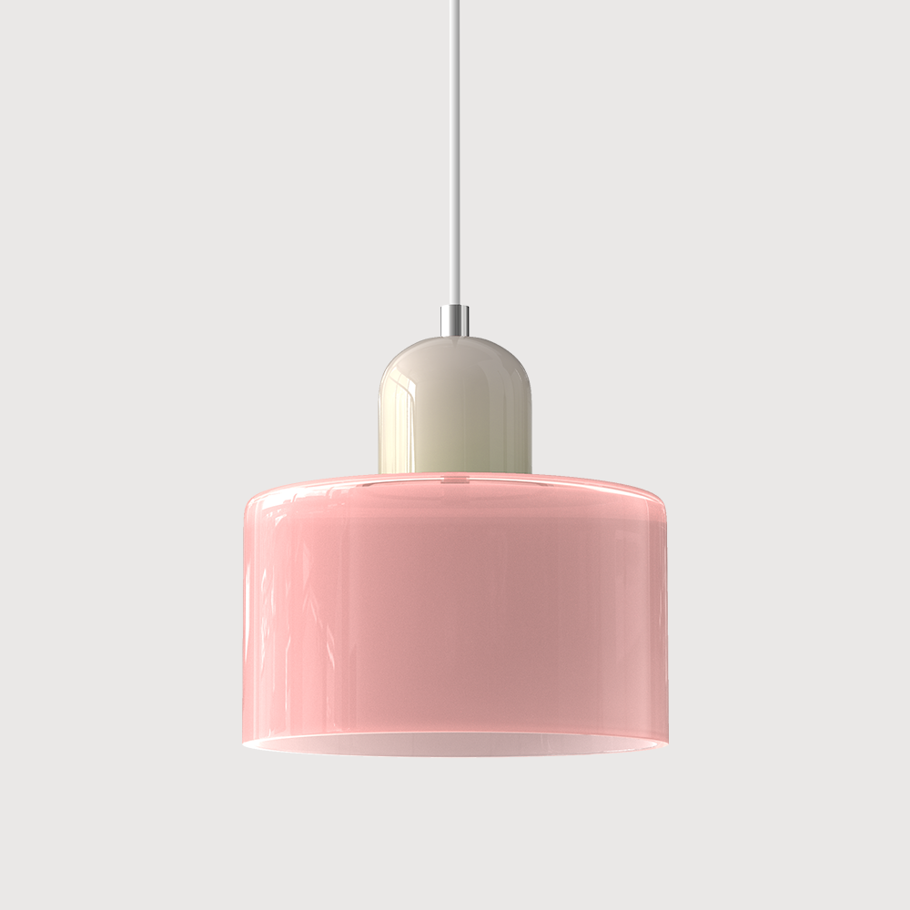 Nordic Glass Globe Pendant Light Industrial Style | Virelia