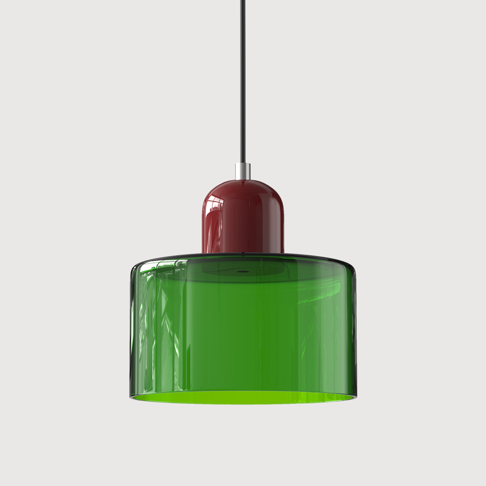 Nordic Glass Globe Pendant Light Industrial Style | Virelia